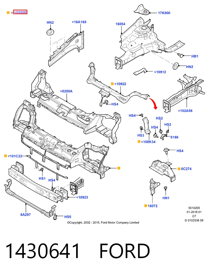Panel de soporte del radiador y montaje de faros Ford Connect furgoneta (TC7) (2002 - 2013) precio, desde 137,94 EUR