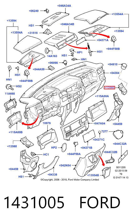 1431005 Ford