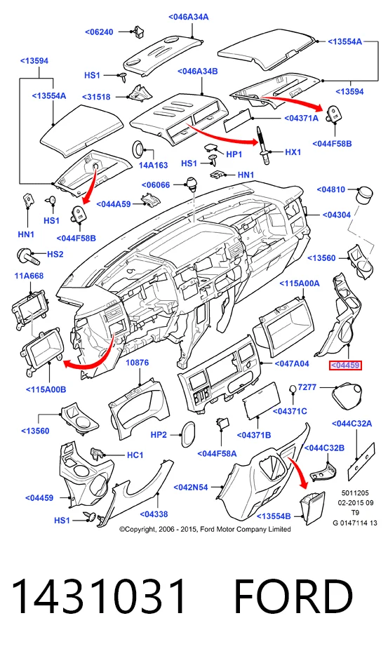 1431031 Ford