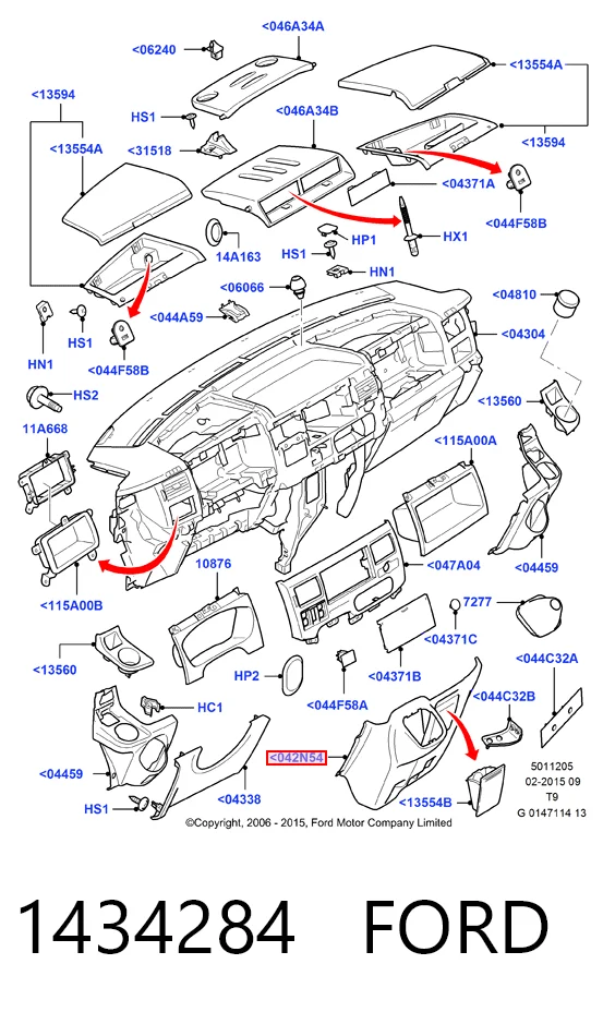 1434284 Ford