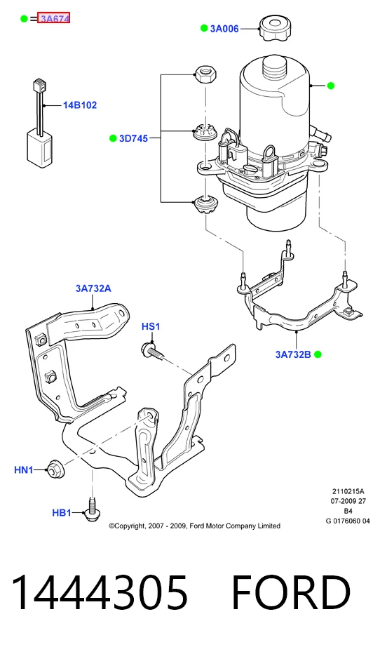Bomba de dirección asistida  Ford Kuga I SUV (CBV) (2008 - 2012) precio, desde 50,82 EUR