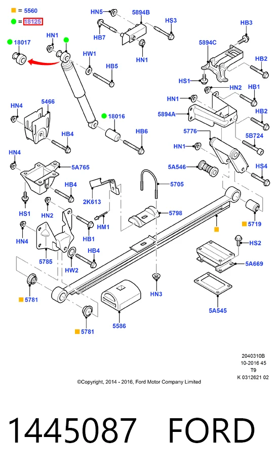 1445087 Ford