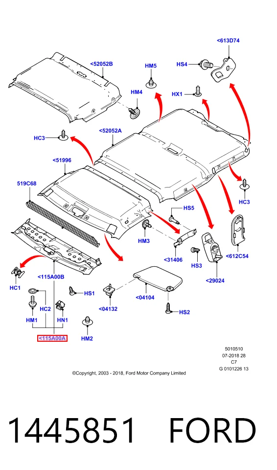 1445851 Ford