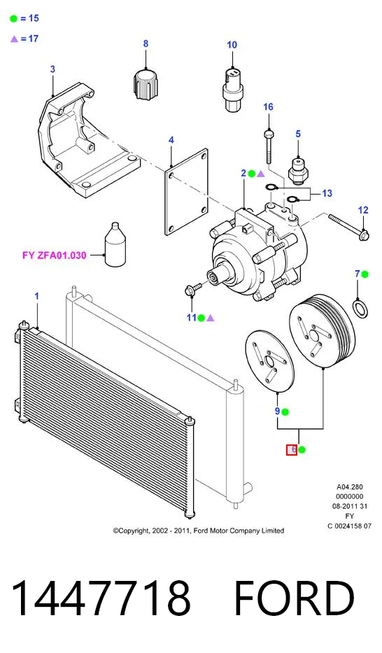 Compresor de ac Transit  furgoneta (2000-2006) original desde 161,17 €