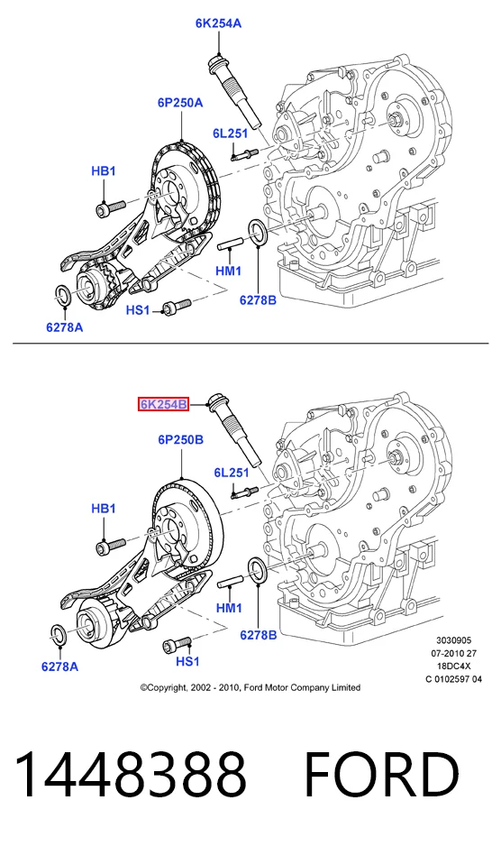 Comprar Tensor, correa de distribucion Ford S-Max  CA1