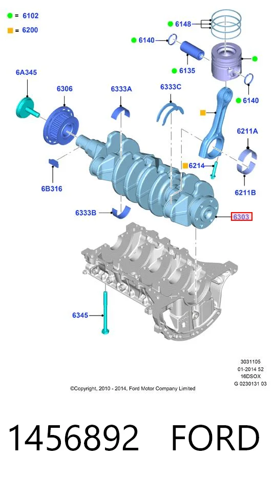 Comprar Cigüeñal Citroen C3 I FC a bajo precio