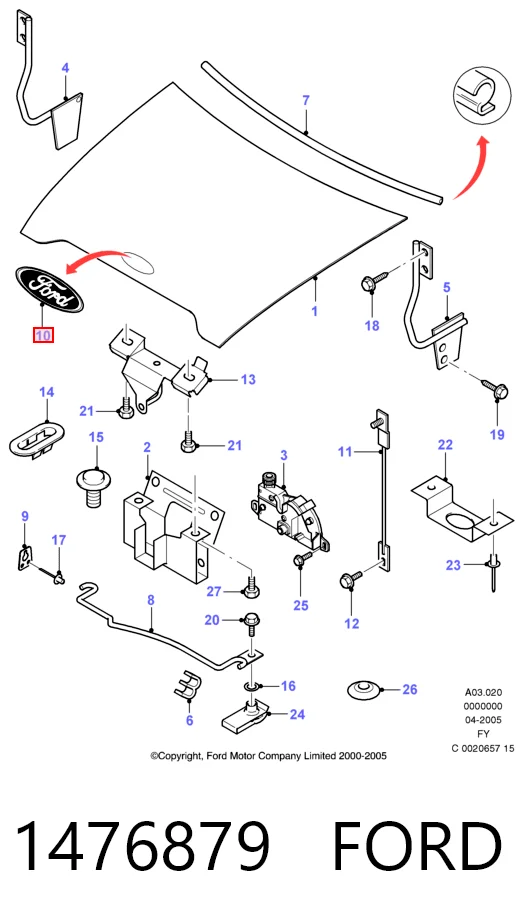 Comprar Emblema Ford Ka  RBT