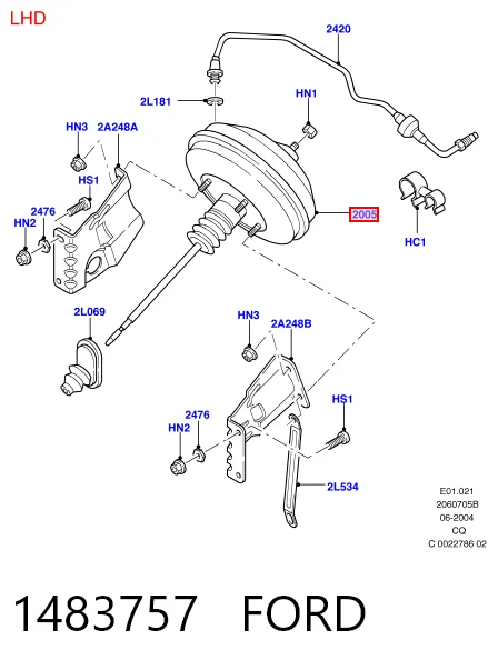 Servofreno para Ford Ka  RBT