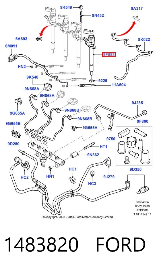 Comprar 36050663 Volvo Inyector