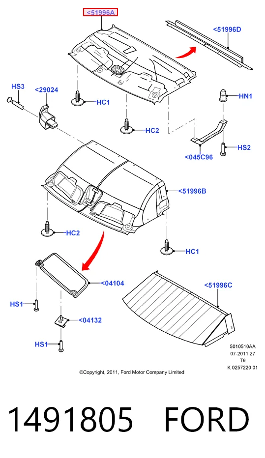 1491805 Ford