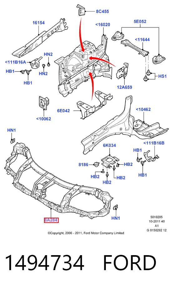 Comprar Soporte de radiador Ford Mondeo IV CA2