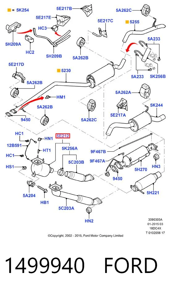 Comprar Catalizador Ford Connect  PU2 a bajo precio