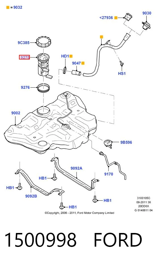 1500998 Ford
