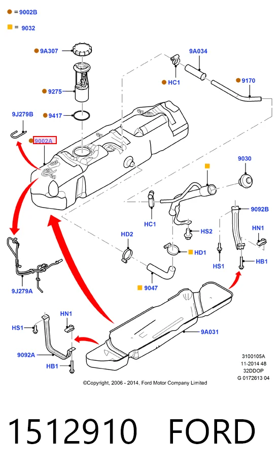 Comprar Depósito de combustible Transit  V347/8