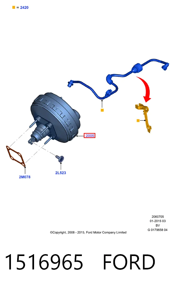 Servofreno Ford Kuga I SUV (CBV) (2008 - 2012) precio, desde 197,62 EUR