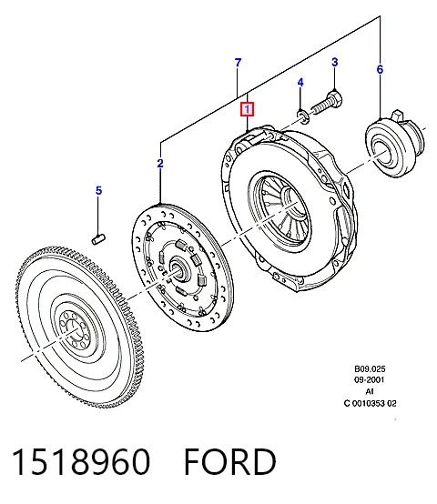Plato de presión de embrague Ford Transit III bus (V) (1977 - 1986) precio, desde 58,99 EUR