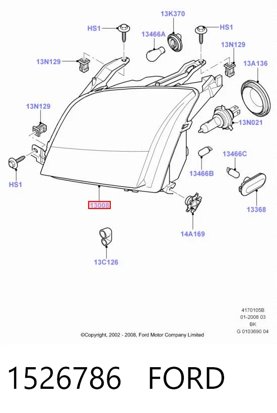 Comprar Faro izquierdo Ford Fusion  JU a bajo precio