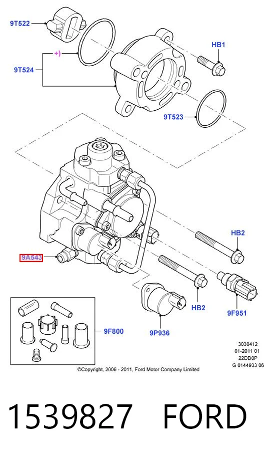 Bomba de inyección Fiat Ducato III (2006-2026)
