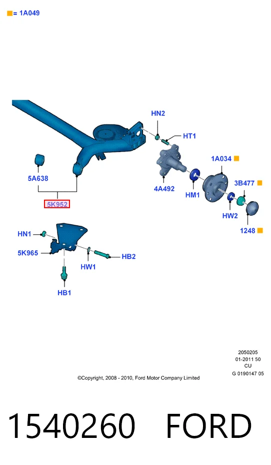  Puente trasero Fiat 500 