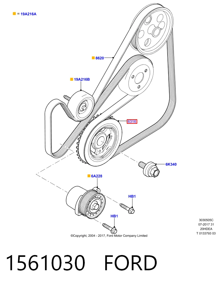 1561030 Ford