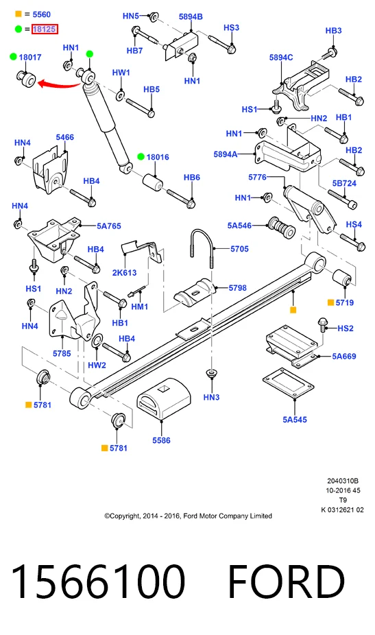 1566100 Ford