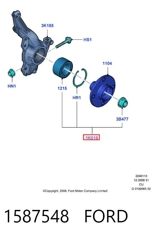 1587548 Ford