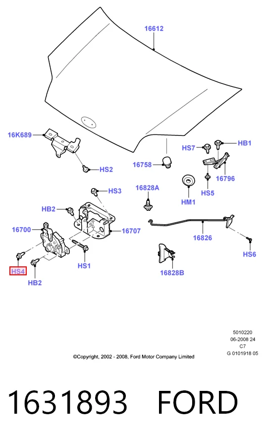 1631893 Ford
