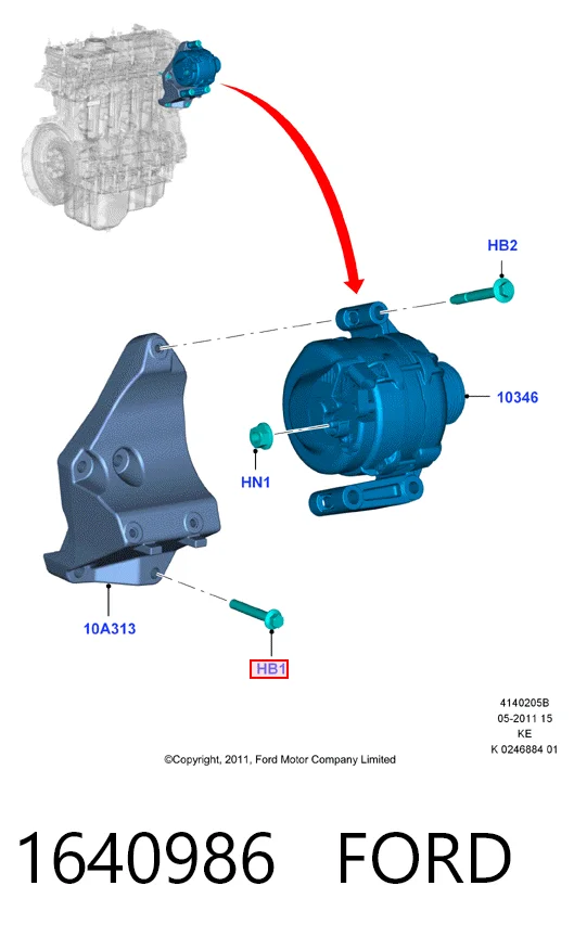 1640986 Ford