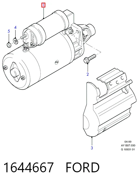 Comprar Motores de arranque Escort IV GAF, AWF, ABFT