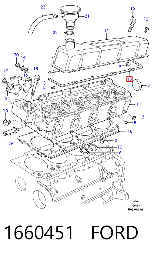 Comprar Junta tapa de balancines Ford Transit IV T