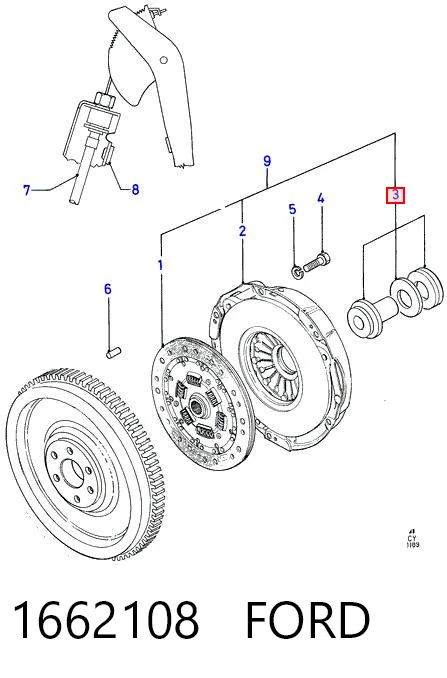 Cojinete de embrague 3151810004 Sachs