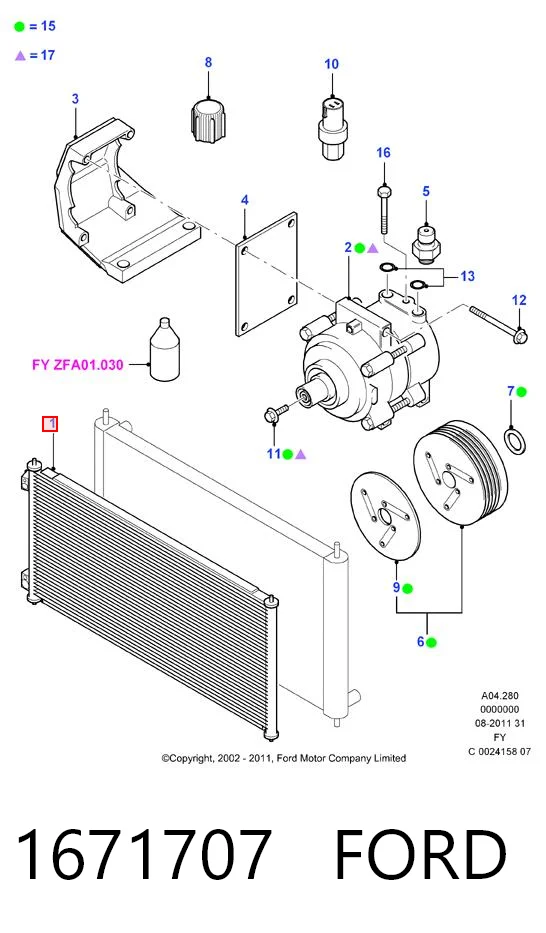 1671707 Ford
