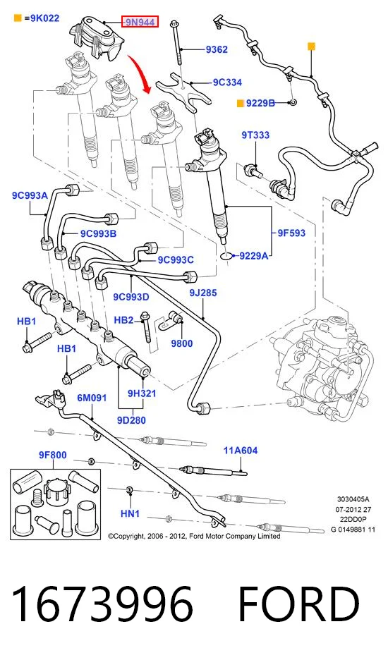 1673996 Ford