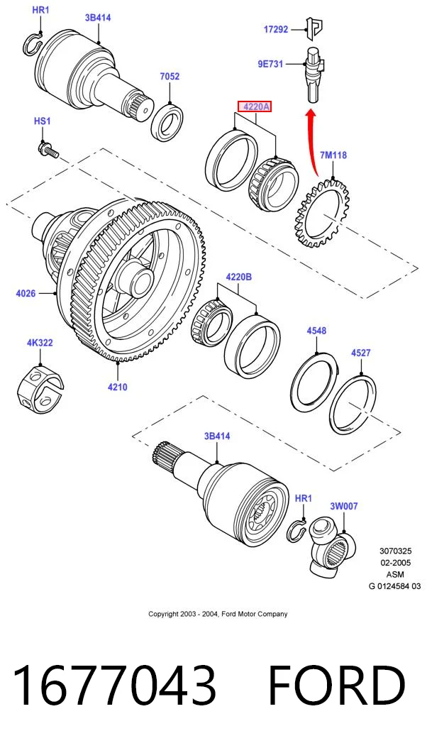 1677043 Ford