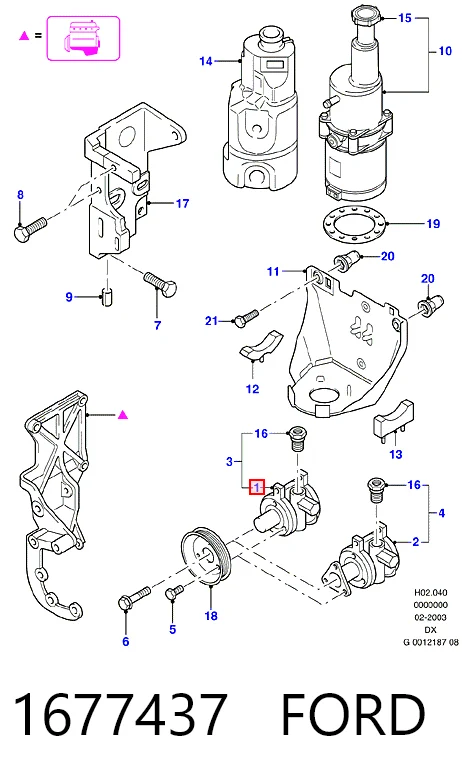Bomba de dirección asistida Ford Fiesta desde 91,78 €