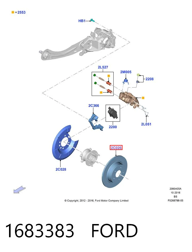1683383 Ford