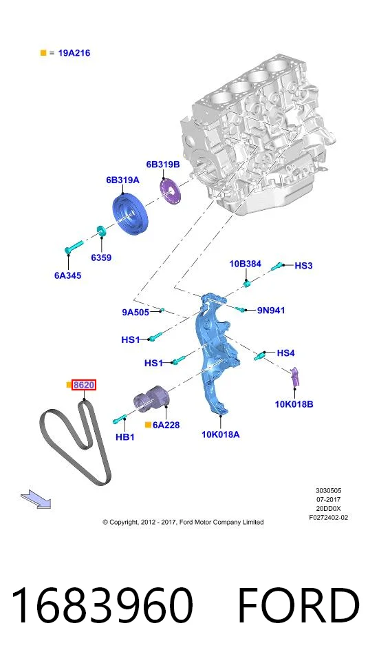 1683960 Ford