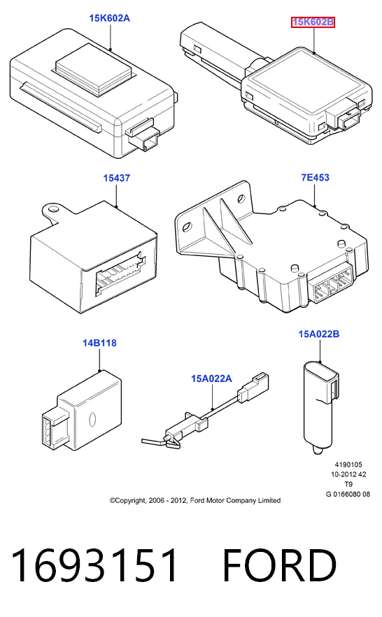 Comprar 6G9T15K602AB Land Rover 