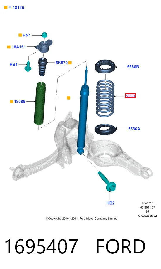 1695407 Ford