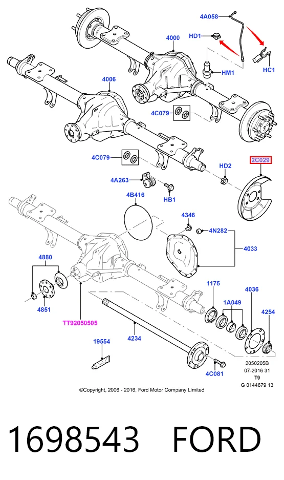 1698543 Ford