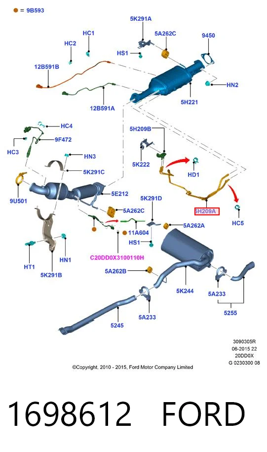 1698612 Ford