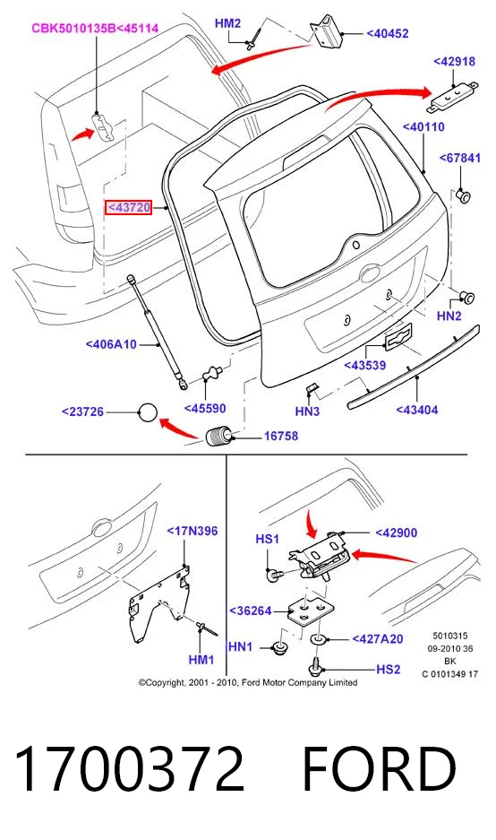 1700372 FORD