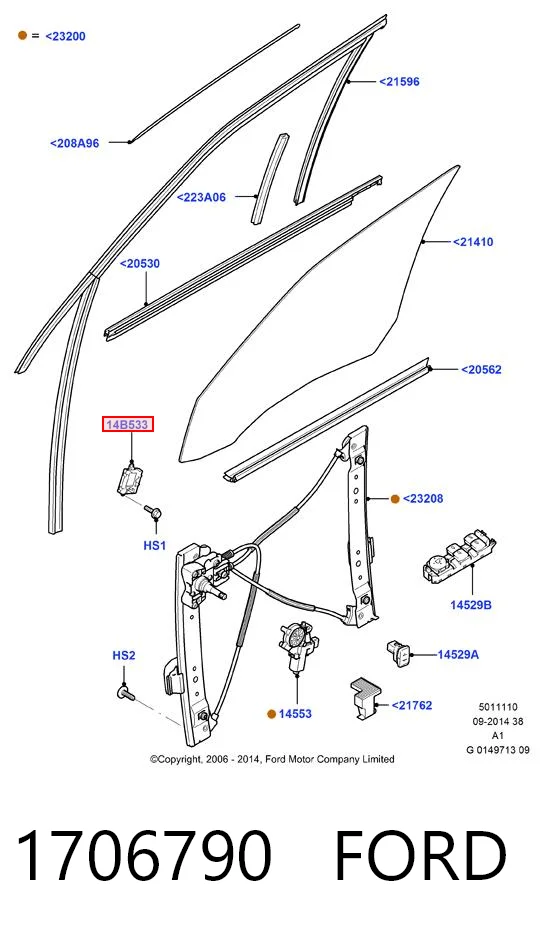 1706790 Ford