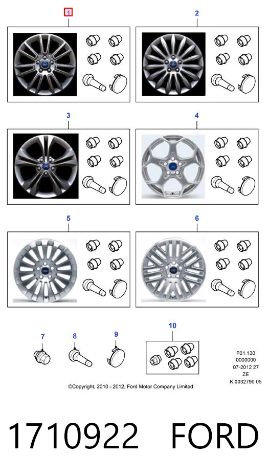 Comprar Llantas de aleación Ford Transit V347/8 a bajo precio