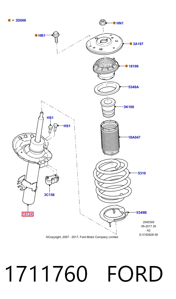 1711760 Ford