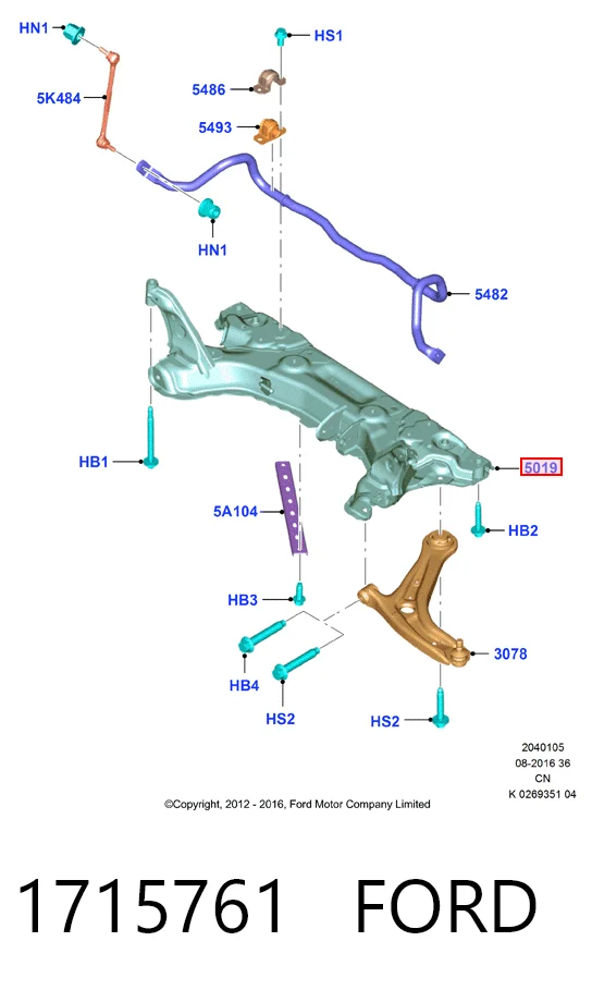 Comprar Puente delantero Ford Fiesta Mk6 CB1