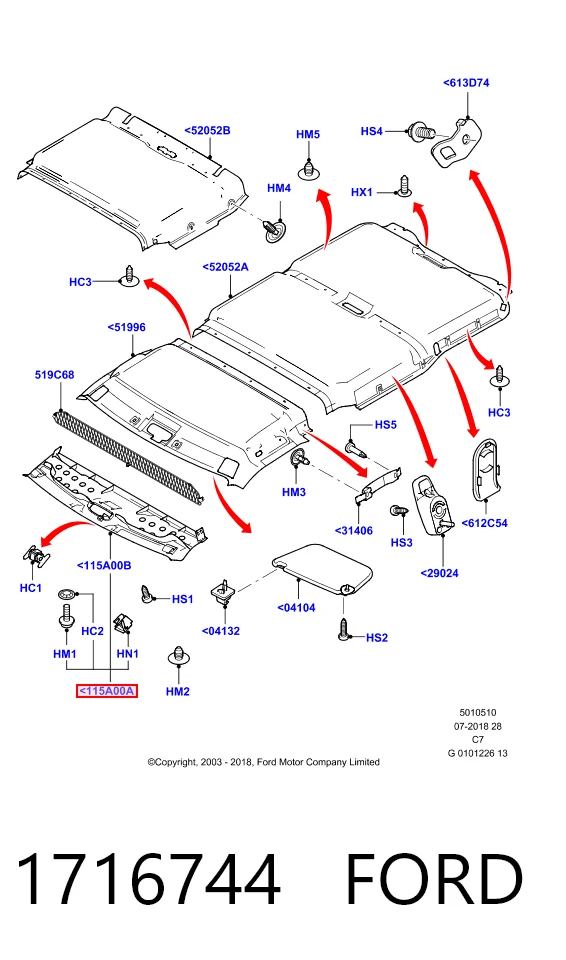 1716744 Ford