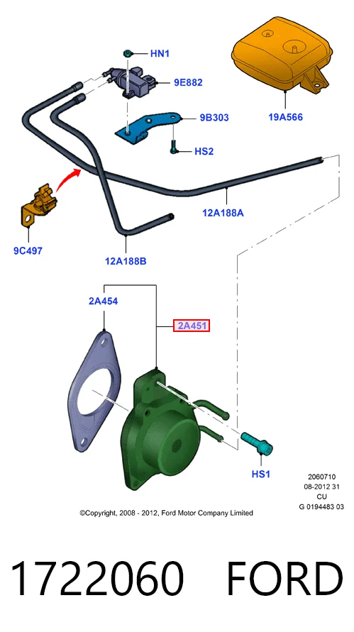 Bomba de vacío del sistema de frenado Opel Corsa C hatchback (F08, F68) (2000 - 2006) precio, desde 26,14 EUR