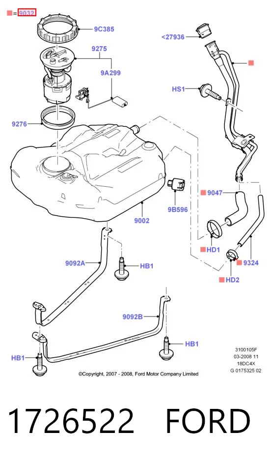 1726522 Ford