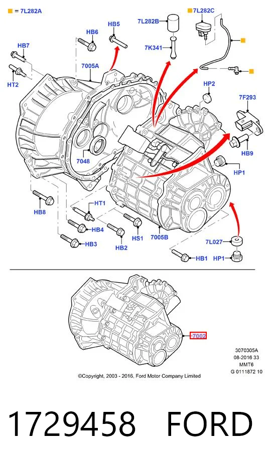 Comprar Caja de cambios Ford S-Max  CA1